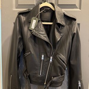 All Saints Balfern biker jacket